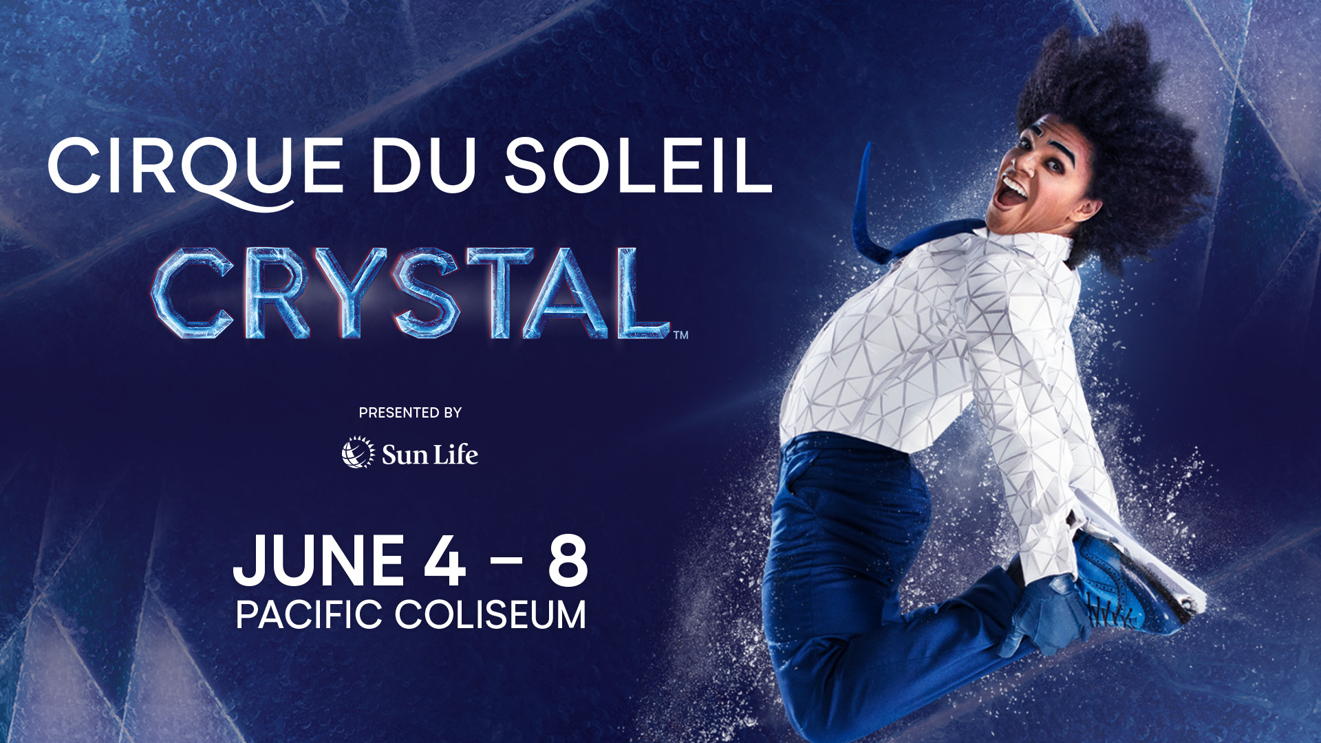 Cirque du Soleil CRYSTAL Show Banner
